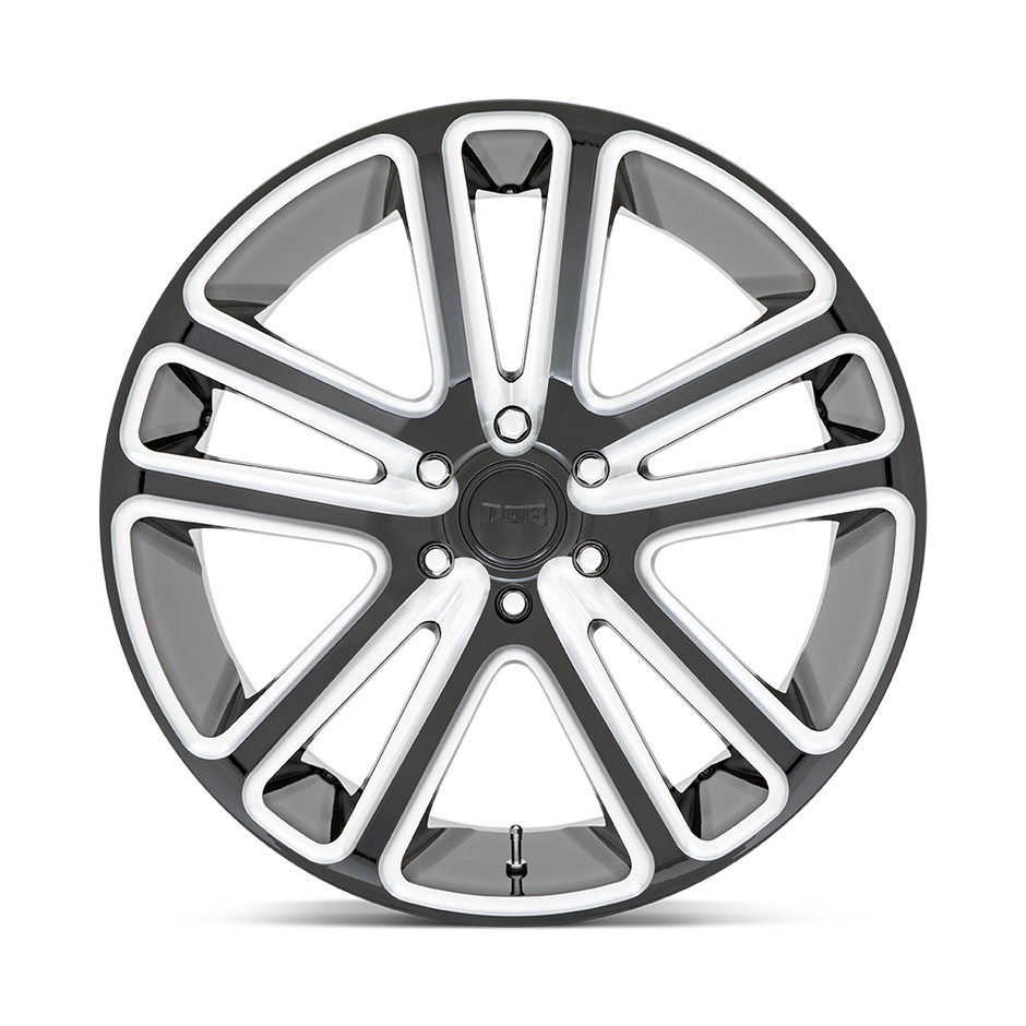 DUB Wheels S255 Flex 26x10 Gloss Black Milled 30mm ET 87.1mm CB 6x135