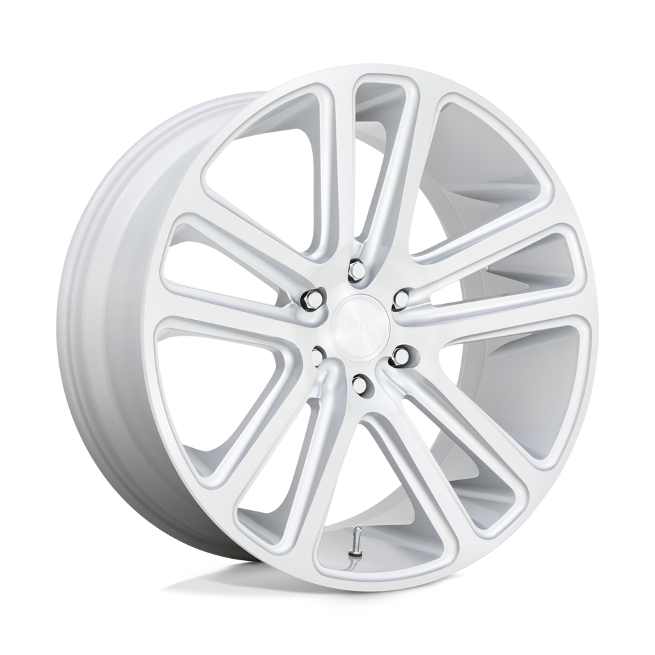DUB Wheels S257 Flex 24x10 Gloss Silver w/Brushed Face 30mm ET 87.1mm CB 6x135