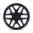 Fuel Wheels Flux 17x9 Blackout 1mm ET 71.5mm CB 5x127