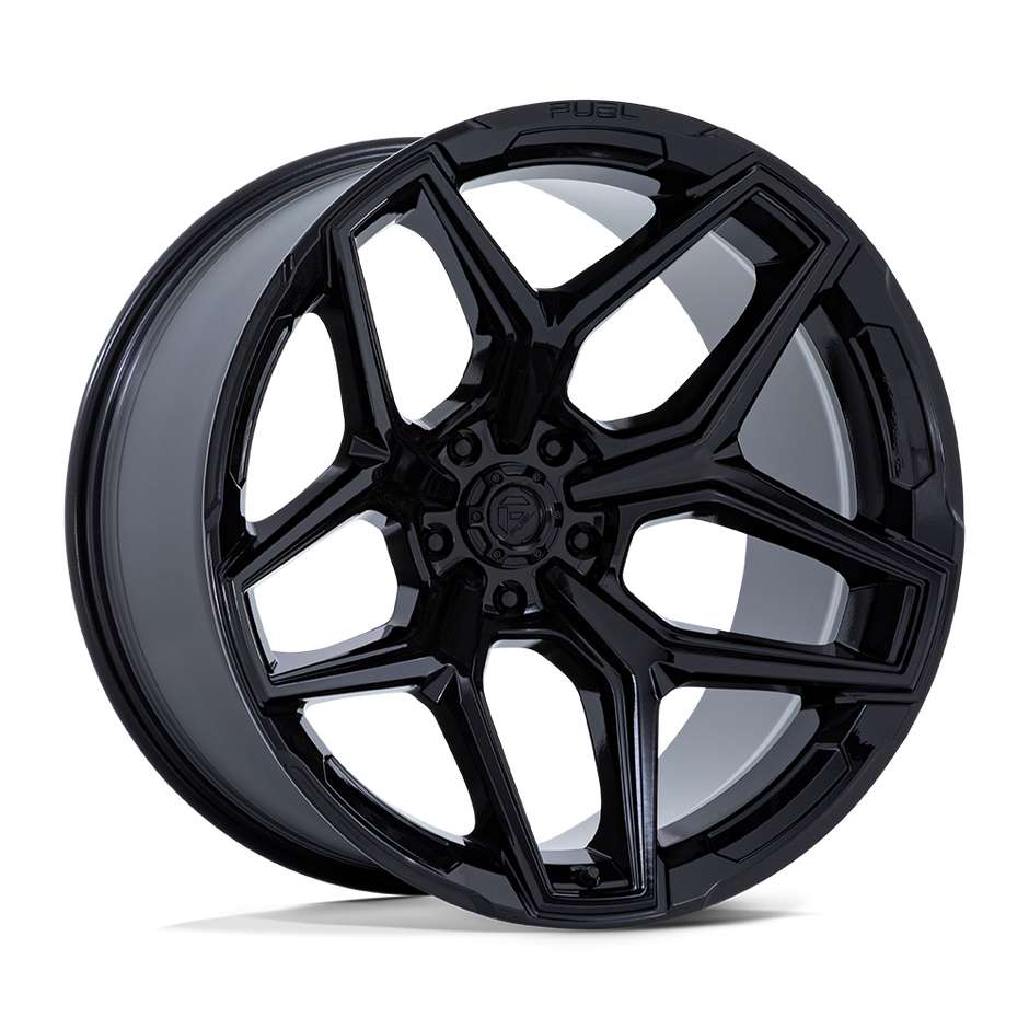 Fuel Wheels Flux 17x9 Gloss Black 1mm ET 71.5mm CB 5x127