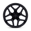 Fuel Wheels Flux 17x9 Gloss Black 1mm ET 71.5mm CB 5x127
