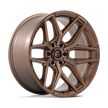 Fuel Wheels Flux 17x9 Platinum Bronze 1mm ET 71.5mm CB 5x127