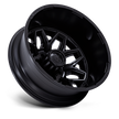 Fuel Wheels D871 Flux Dually 20x8.25 Blackout -201mm ET 154.3mm CB 8x210