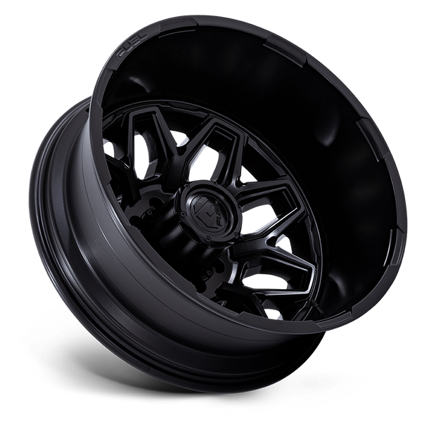 Fuel Wheels D871 Flux Dually 22x8.25 Blackout -246mm ET 154.3mm CB 8x210