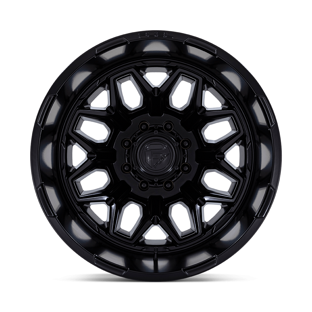 Fuel Wheels D871 Flux Dually 20x8.25 Blackout -201mm ET 154.3mm CB 8x210