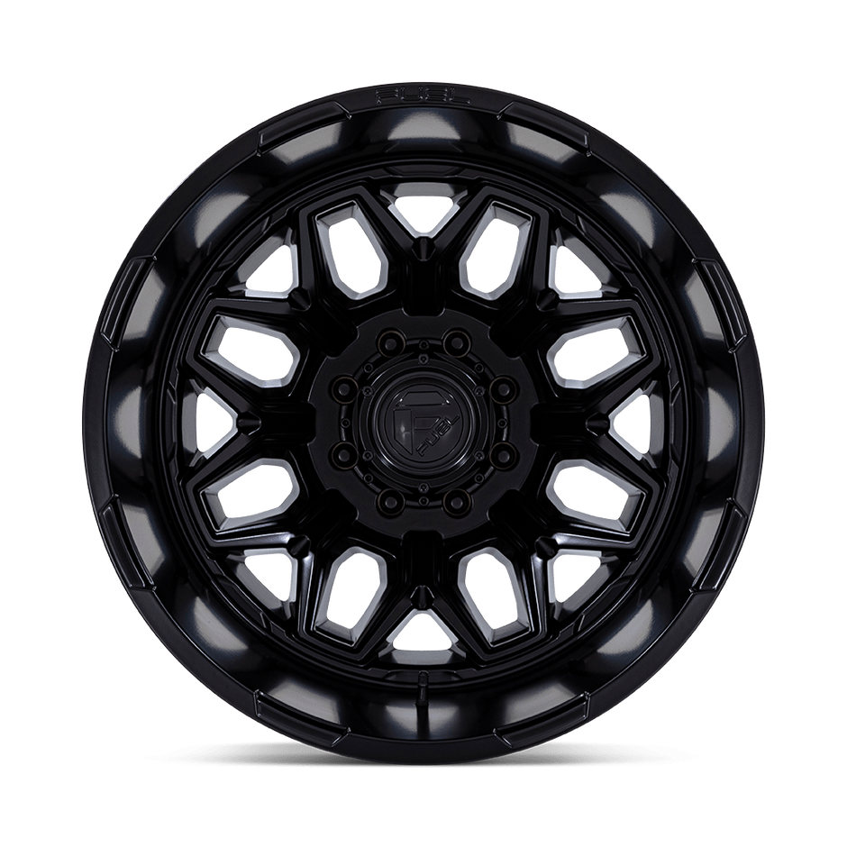 Fuel Wheels D871 Flux Dually 20x8.25 Blackout -201mm ET 154.3mm CB 8x210