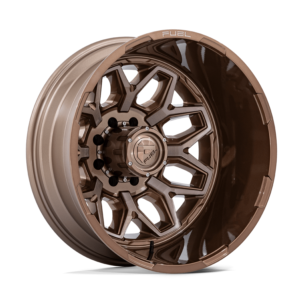 Fuel Wheels D876 Flux Dually 22x8.25 Platinum Bronze -227mm ET 117mm CB 8x165.1