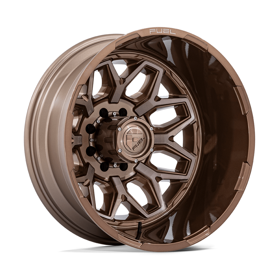 Fuel Wheels D876 Flux Dually 22x8.25 Platinum Bronze -227mm ET 117mm CB 8x165.1