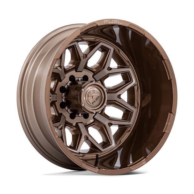 Fuel Wheels D876 Flux Dually 22x8.25 Platinum Bronze -246mm ET 154.3mm CB 8x210