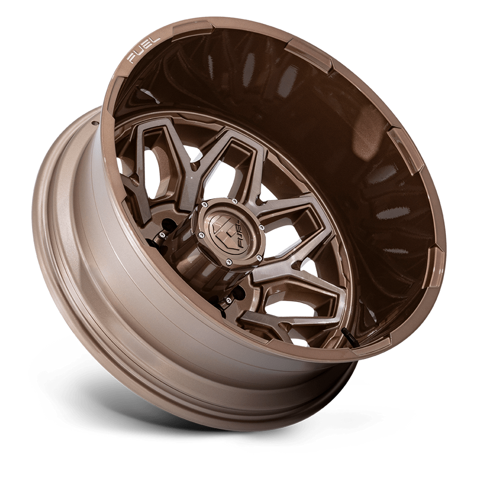 Fuel Wheels D876 Flux Dually 22x8.25 Platinum Bronze -227mm ET 117mm CB 8x165.1