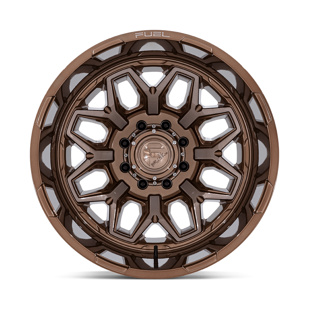 Fuel Wheels D876 Flux Dually 22x8.25 Platinum Bronze -227mm ET 117mm CB 8x165.1
