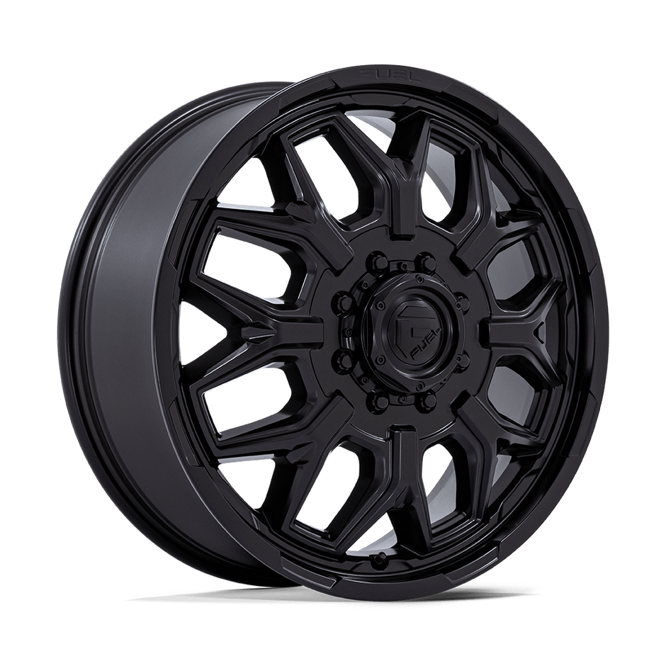Fuel Wheels D871 Flux Dually-Front 22x8.25 Blackout 104mm ET 142mm CB 8x200