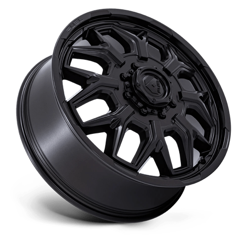 Fuel Wheels D871 Flux Dually-Front 20x8.25 Blackout 104mm ET 142mm CB 8x200