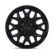 Fuel Wheels D871 Flux Dually-Front 22x8.25 Blackout 104mm ET 121.5mm CB 8x165.1