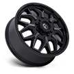 Fuel Wheels D875 Flux Dually-Front 20x8.25 Gloss Black & Brushed Face w/Gray DDT 104mm ET 142mm CB 8x200