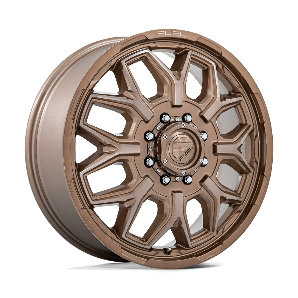 Fuel Wheels D876 Flux Dually-Front 22x8.25 Platinum Bronze 104mm ET 154.3mm CB 8x210