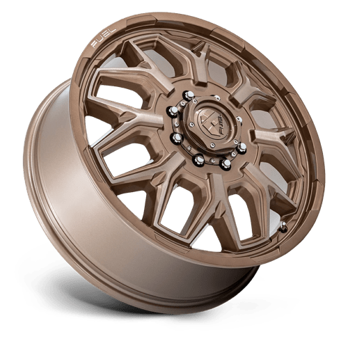 Fuel Wheels D876 Flux Dually-Front 20x8.25 Platinum Bronze 104mm ET 121.5mm CB 8x165.1
