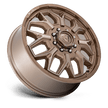 Fuel Wheels D876 Flux Dually-Front 20x8.25 Platinum Bronze 104mm ET 125.1mm CB 8x170