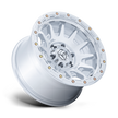 Fuel Wheels FC884 Fortress 17x8.5 Gloss Silver w/Machined Face 0mm ET 71.5mm CB 5x127