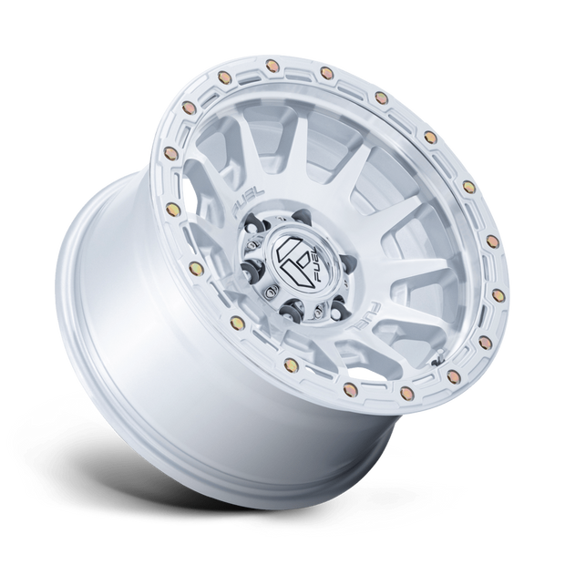 Fuel Wheels FC884 Fortress 17x8.5 Gloss Silver w/Machined Face 0mm ET 71.5mm CB 5x127