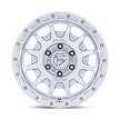 Fuel Wheels FC884 Fortress 17x8.5 Gloss Silver w/Machined Face 0mm ET 71.5mm CB 5x127