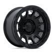 Fuel Wheels FC884 Fortress 17x8.5 Matte Black w/Gloss Black Lip 0mm ET 71.5mm CB 5x127