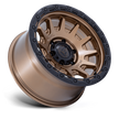 Fuel Wheels FC884 Fortress 17x8.5 Matte Bronze w/Gloss Black Lip 0mm ET 71.5mm CB 5x127