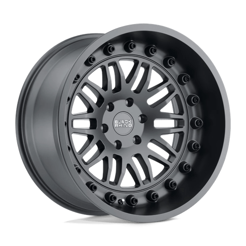 Black Rhino Hard Alloys Fury 20x9.5 Matte Gunmetal -18mm ET 71.5mm CB 5x127