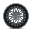 Black Rhino Hard Alloys Fury 20x9.5 Matte Gunmetal -18mm ET 71.5mm CB 5x127