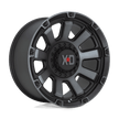XD Wheels XD852 Gauntlet 20x10 Satin Black w/Gray Tint -18mm ET 106.1mm CB 6x135/6x139.7 wheel
