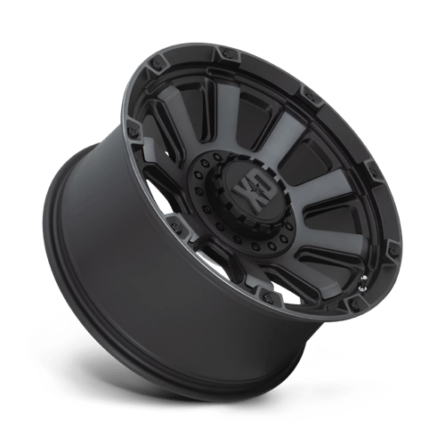 XD Wheels XD852 Gauntlet 20x10 Satin Black w/Gray Tint -18mm ET 106.1mm CB 6x135/6x139.7 wheel