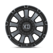 XD Wheels XD852 Gauntlet 20x10 Satin Black w/Gray Tint -18mm ET 106.1mm CB 6x135/6x139.7 wheel