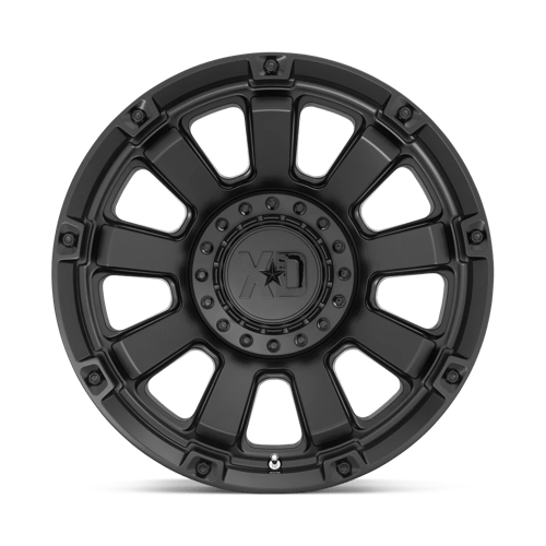 XD Wheels XD852 Gauntlet 20x10 Satin Black -18mm ET 106.1mm CB 6x135/6x139.7 wheel