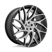 DUB Wheels S260 G.O.A.T. 26x10 Brushed Face w/Gloss Black Dark Tint Spokes 30mm ET 87.1mm CB 6x135