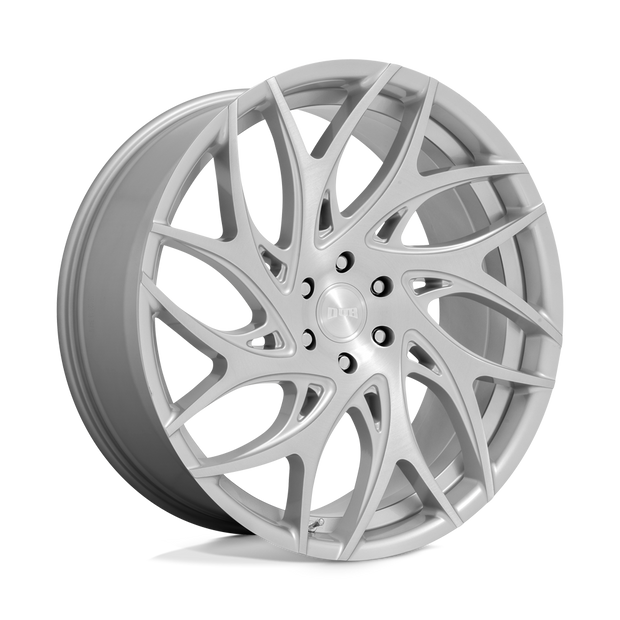 DUB Wheels S261 G.O.A.T. 26x10 Silver w/Brushed Face 30mm ET 87.1mm CB 6x135