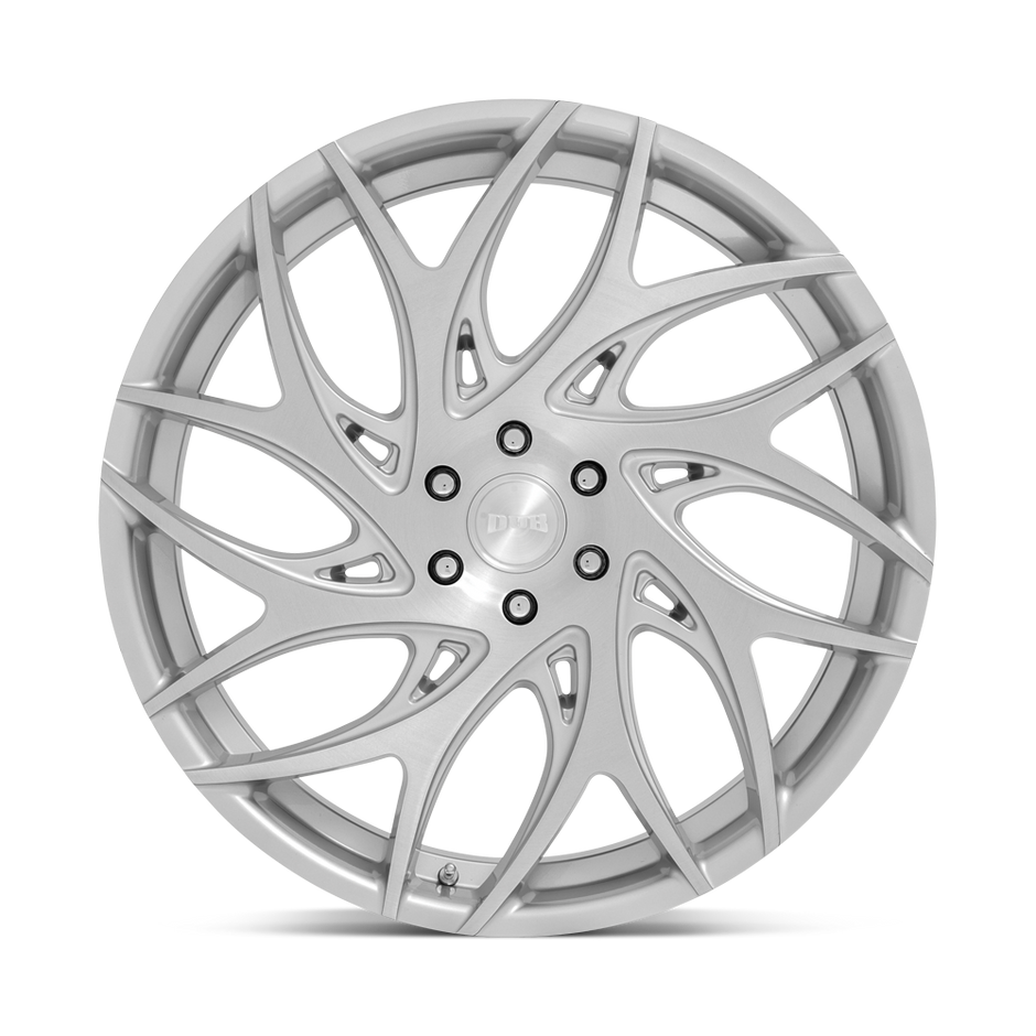 DUB Wheels S261 G.O.A.T. 20x9 Silver w/Brushed Face 35mm ET 72.56mm CB 5x114.3