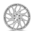 DUB Wheels S261 G.O.A.T. 20x9 Silver w/Brushed Face 35mm ET 72.56mm CB 5x114.3