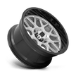 XD Wheels XD849 Grenade II 20x10 Brushed Milled w/Gloss Black Lip -18mm ET 71.5mm CB 5x127 wheel