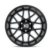 XD Wheels XD849 Grenade II 20x10 Gloss Black Milled -18mm ET 106.1mm CB 6x139.7 wheel
