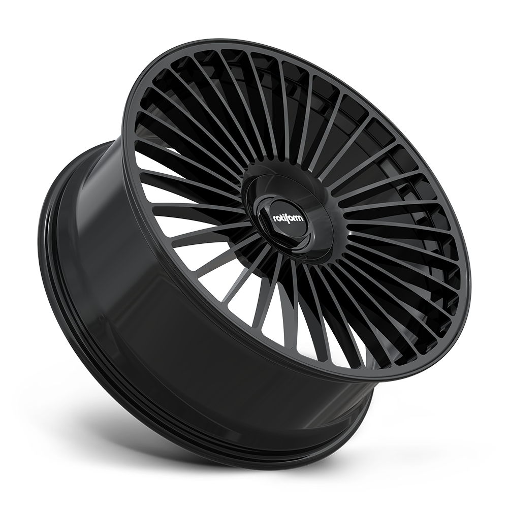 Rotiform RF913 GRZ 24x10 Gloss Black 25mm ET 72.56mm CB 5x112/5x120