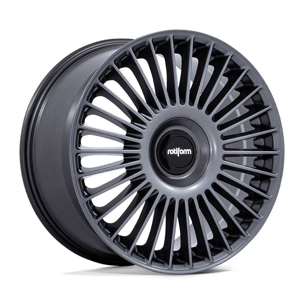 Rotiform RC202 GRZ 22x10 Matte Anthracite 30mm ET 84.1mm CB 5x120/5x130