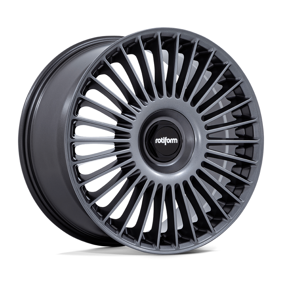 Rotiform RC202 GRZ 22x10 Matte Anthracite 30mm ET 84.1mm CB 5x120/5x130