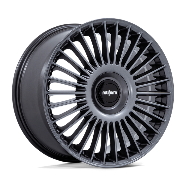 Rotiform RC202 GRZ 22x10 Matte Anthracite 30mm ET 84.1mm CB 5x120/5x130
