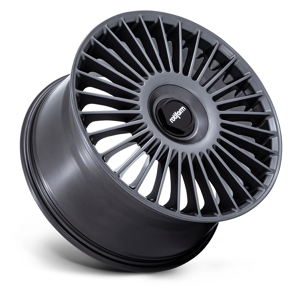 Rotiform RC202 GRZ 22x10 Matte Anthracite 30mm ET 84.1mm CB 5x120/5x130