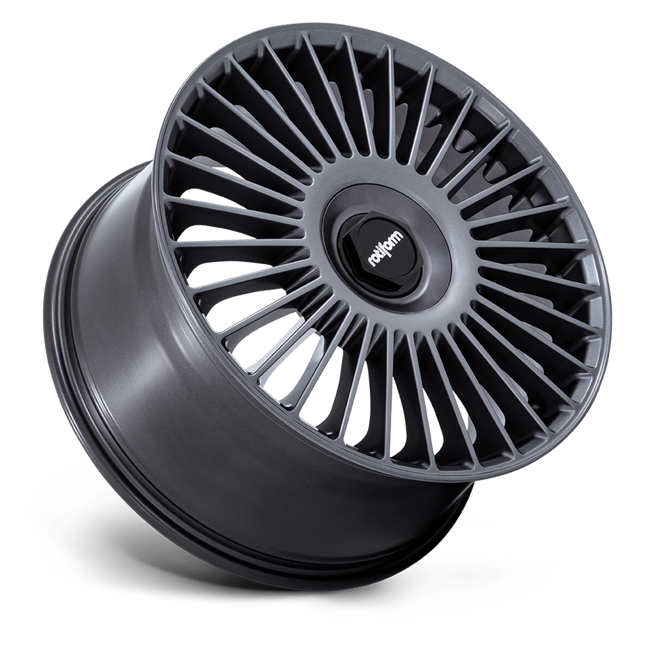 Rotiform RC202 GRZ 22x10 Matte Anthracite 30mm ET 84.1mm CB 5x120/5x130