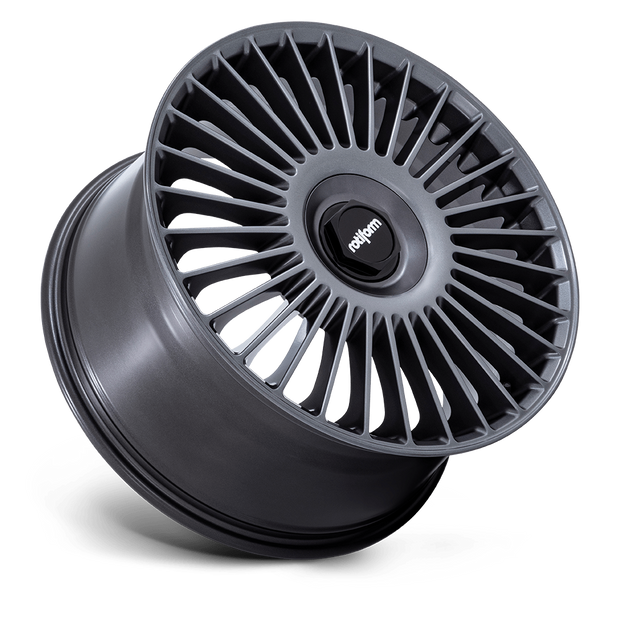 Rotiform RC202 GRZ 22x10 Matte Anthracite 30mm ET 84.1mm CB 5x120/5x130