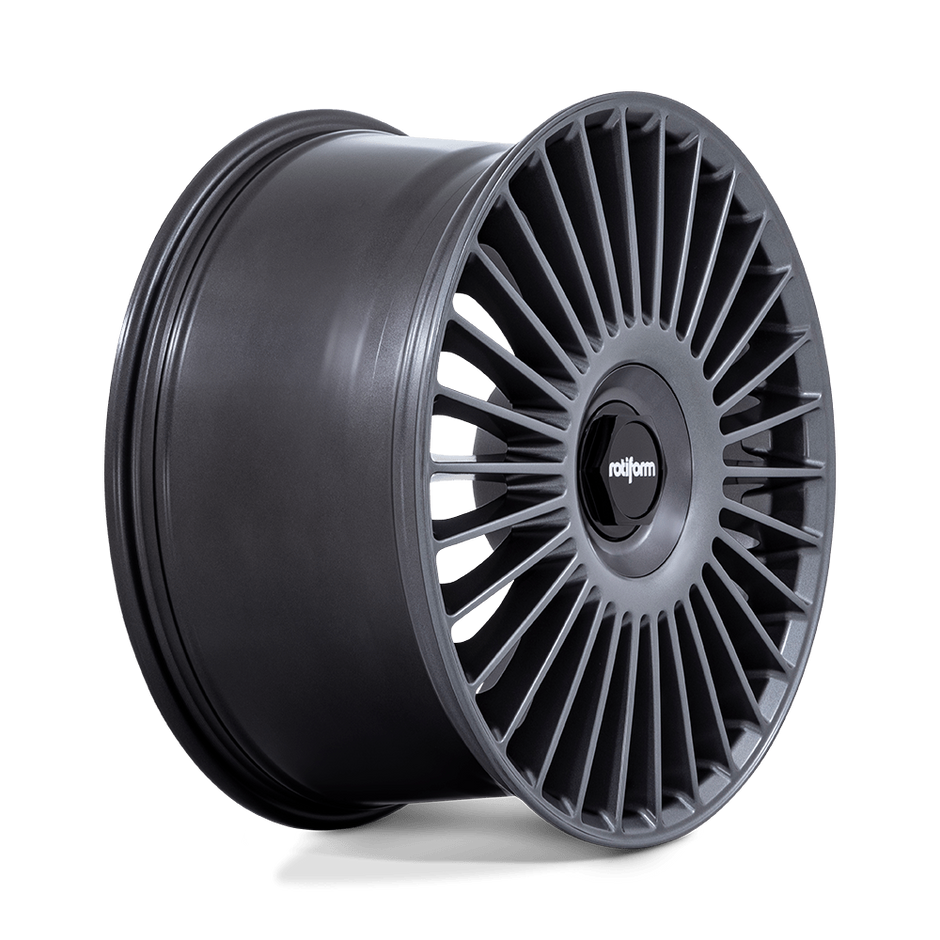 Rotiform RC202 GRZ 22x10 Matte Anthracite 30mm ET 84.1mm CB 5x120/5x130
