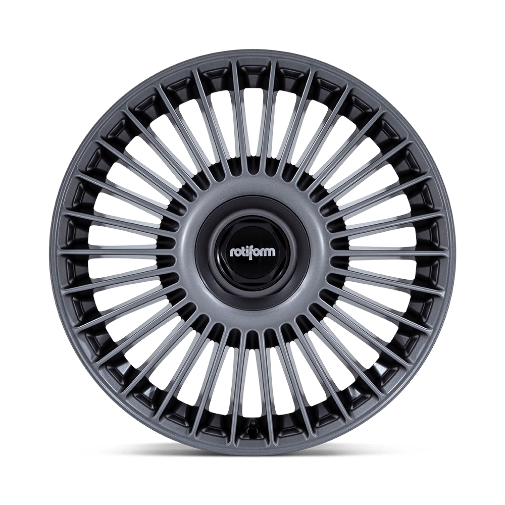 Rotiform RC202 GRZ 22x10 Matte Anthracite 30mm ET 84.1mm CB 5x120/5x130