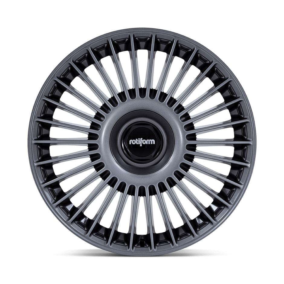 Rotiform RC202 GRZ 22x10 Matte Anthracite 30mm ET 84.1mm CB 5x120/5x130