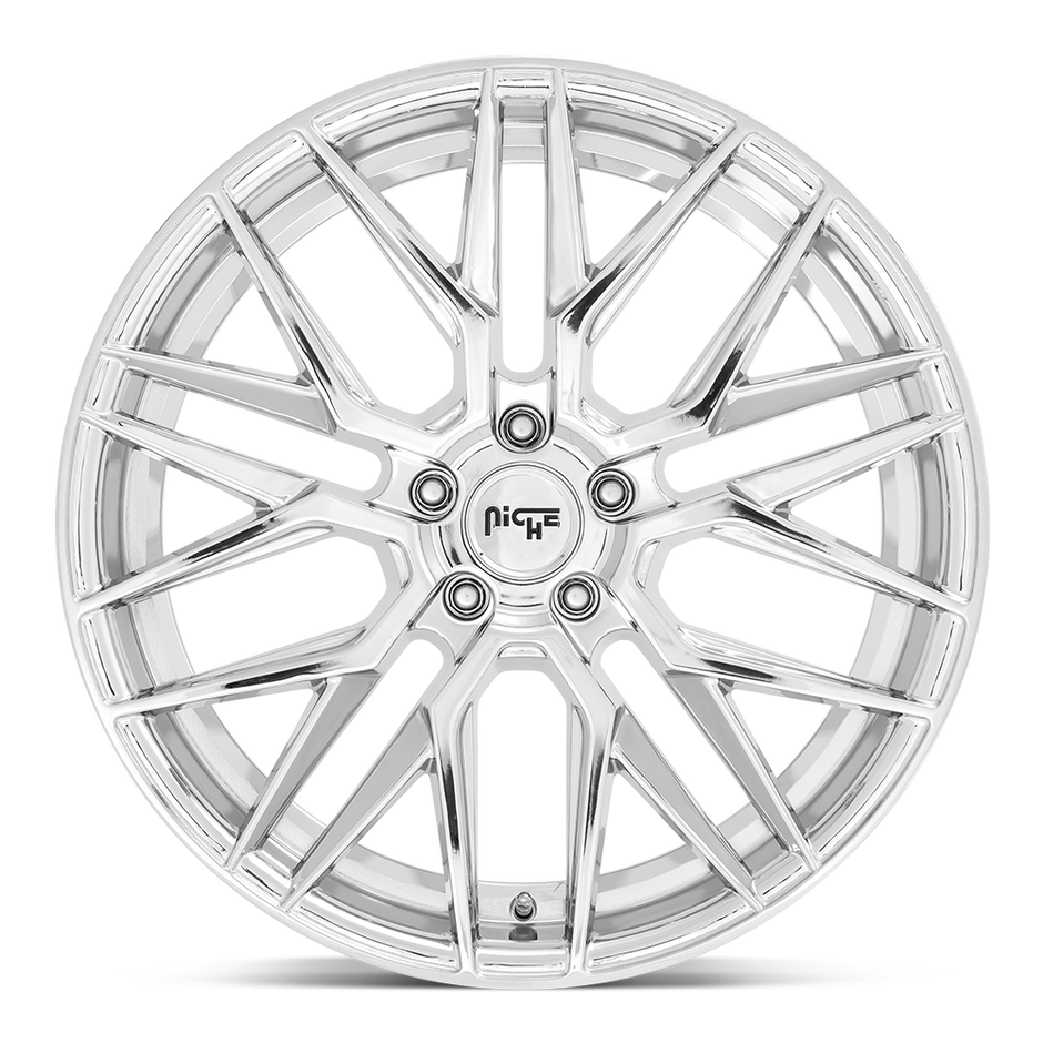 Niche M249 Gamma 18x8 Chrome 40mm ET 72.56mm CB 5x120